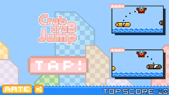 Crab Crab Jump juego gratis para Android