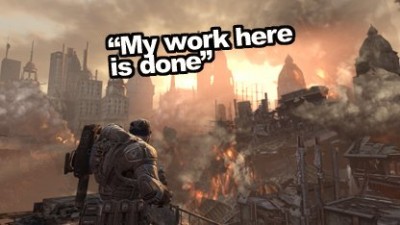 Gears of War "Mi trabajo aquí ha terminado"