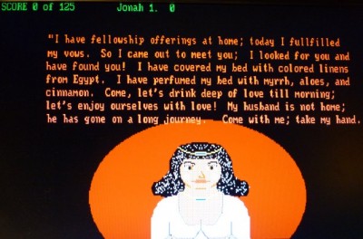 Bible Quest: The Book of Jonah Aquí la maligna tentadora instándonos a sucumbir a la lujuria