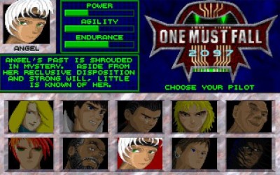 One Must Fall Los diez pilotos aspirantes