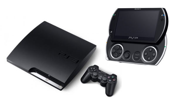 PS3 Slim y PSP Go
